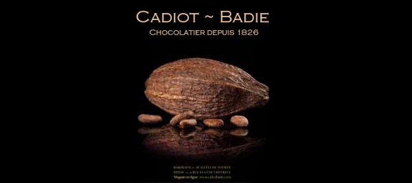 Crus de chocolats de chez Cadiot-Badie