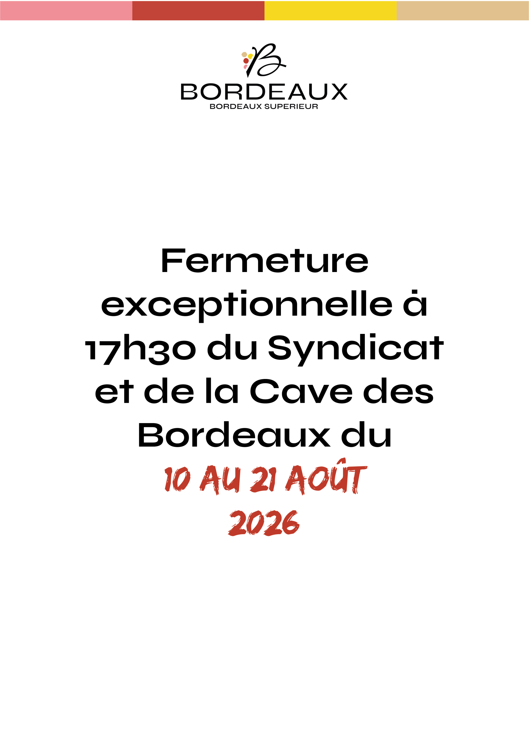 BIENVENUE