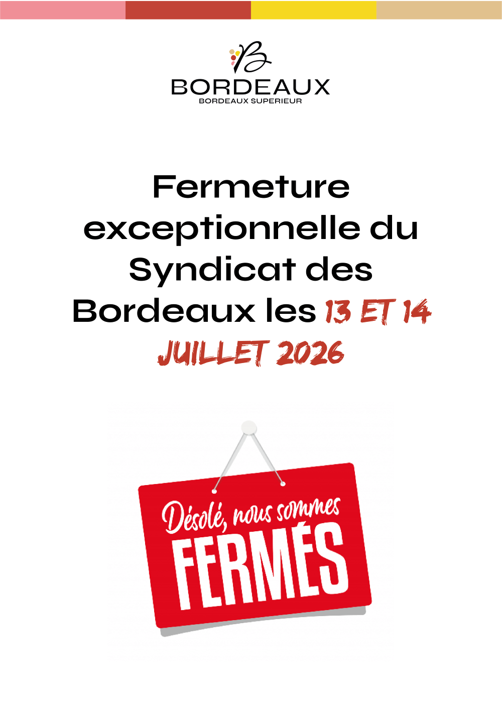 BIENVENUE