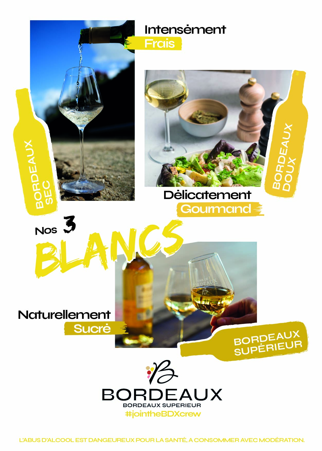 Nos 3 vins BLANCS