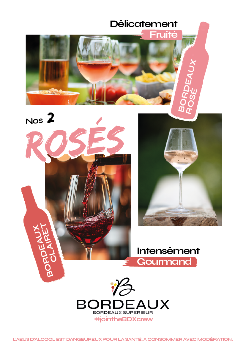 Nos 2 vins ROSES