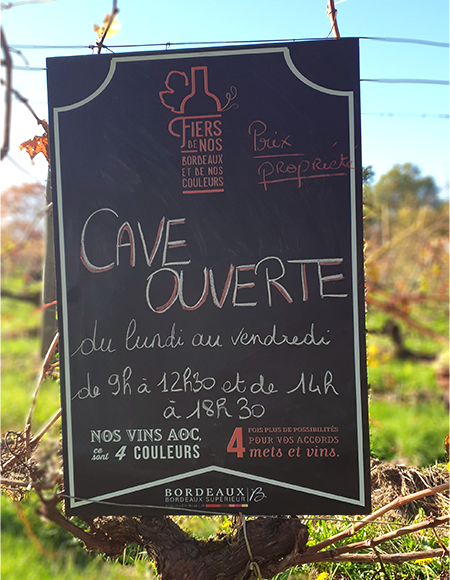 La cave des 1001 châteaux est ouverte