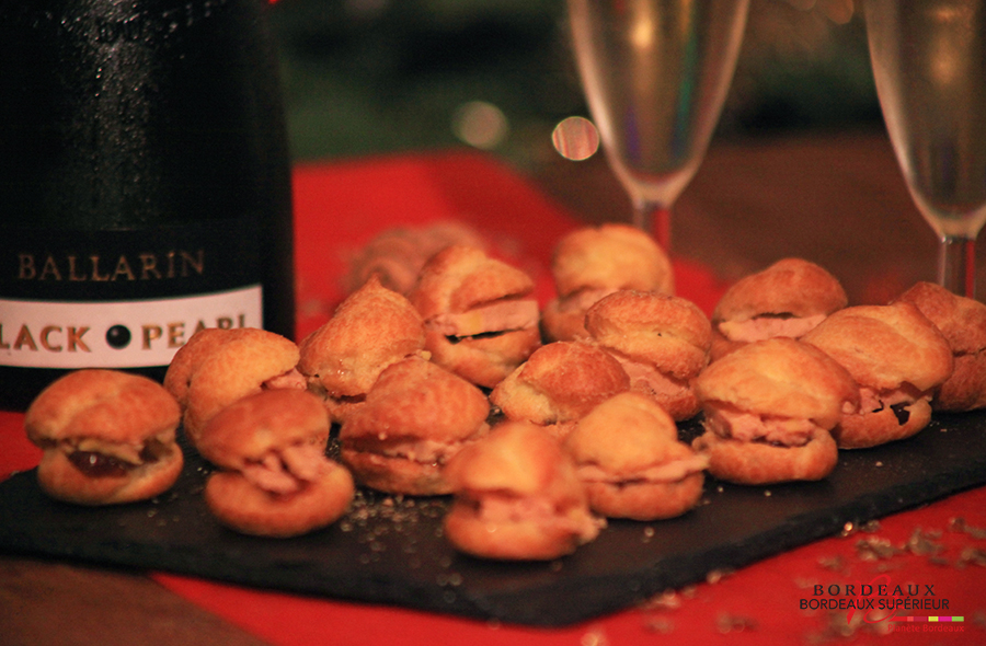 Petits Choux au Foie Gras & Confiture de figues