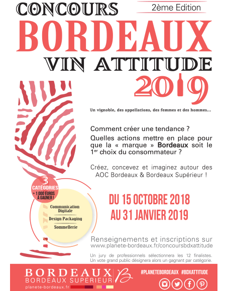 Les résultats du Concours Bordeaux Vin Attitude 2019