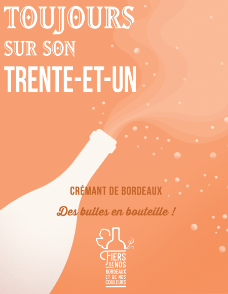 Le Crémant de Bordeaux, un vin de fête