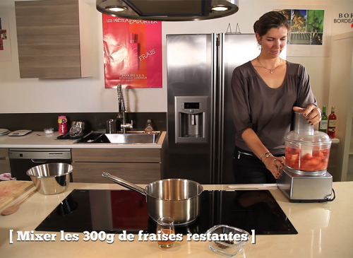 Soupe de fraises à l’anis étoilé et à la menthe