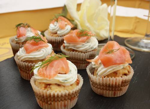 Cupcakes au Saumon