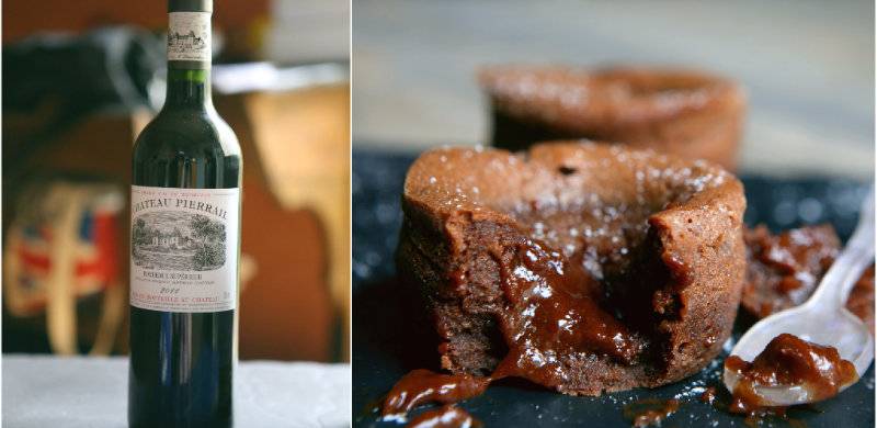 Coulants au chocolat noir