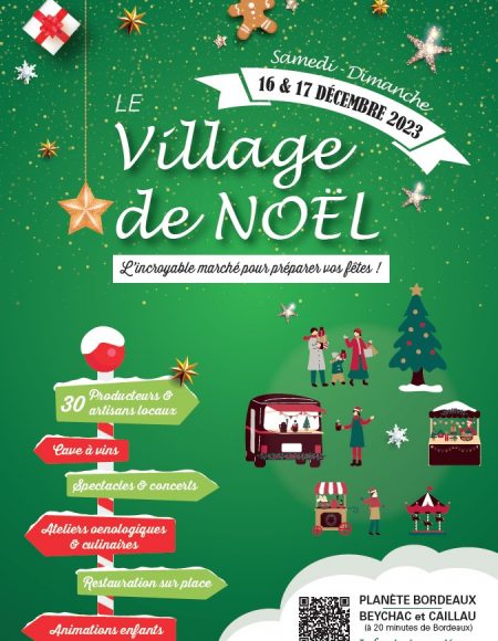 Le village de Noël des Bordeaux 2023