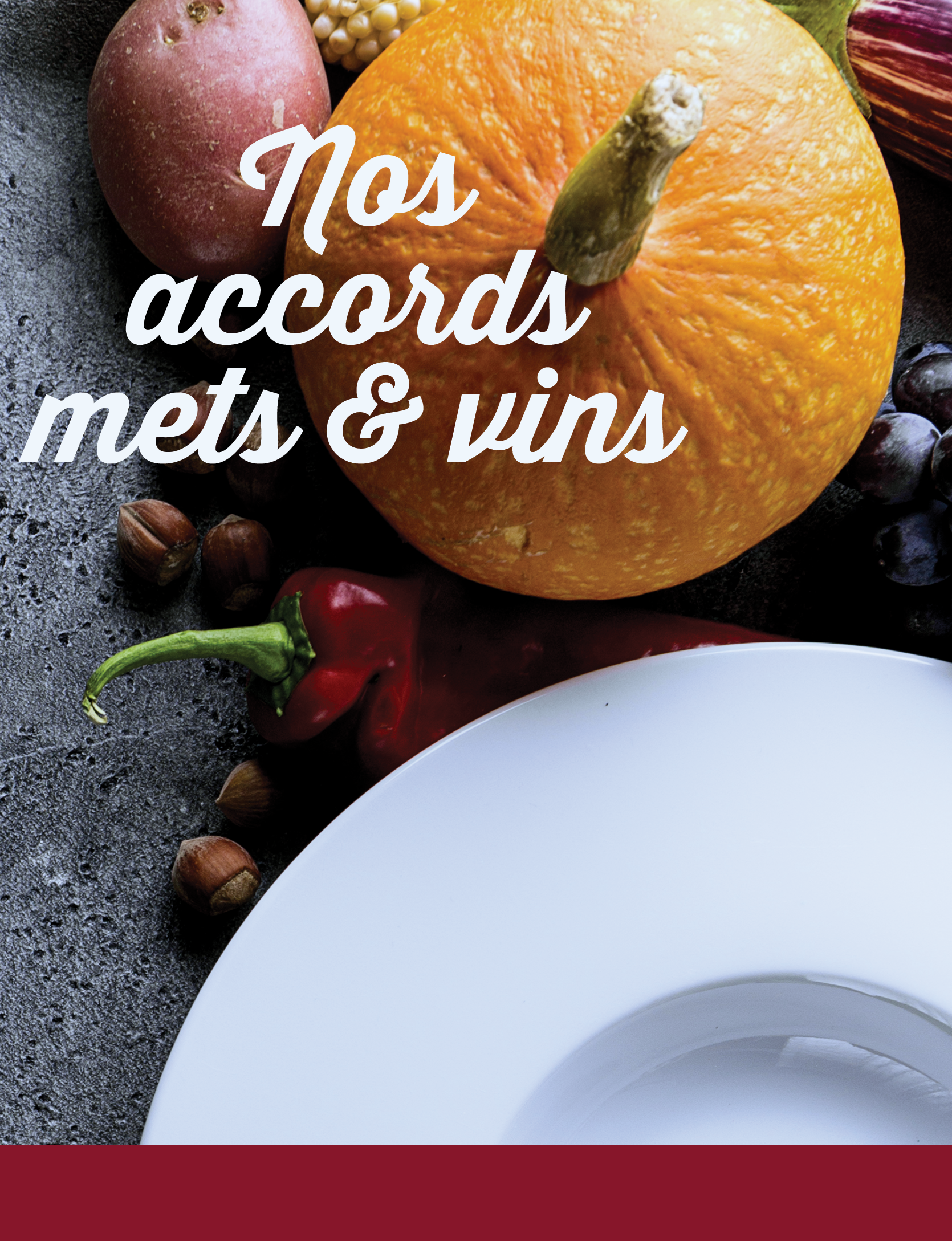 NOS ACCORDS METS ET VINS