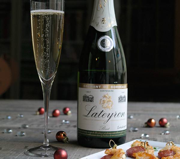 Crémant brut de chez Lateyron