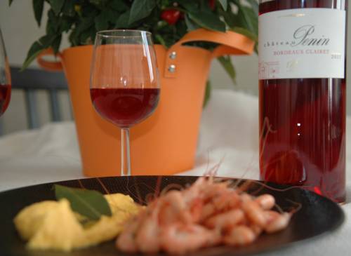 Bouquets de septembre et Clairet du Château Penin
