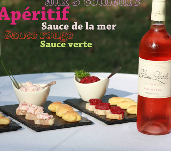 Château Lestrille, un Bordeaux Rosé 2010.