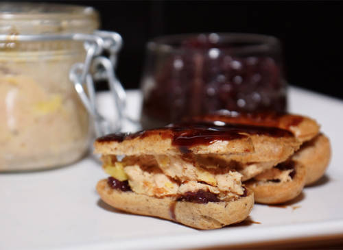 Éclair Foie gras et Crémant de Bordeaux