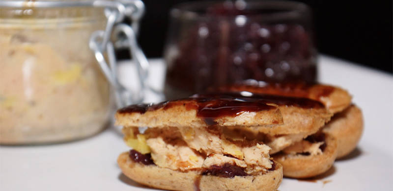 Éclair Foie gras et Crémant de Bordeaux