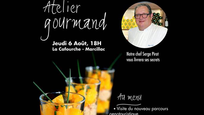 Atelier gourmand des Vignerons de Tutiac le 6 août