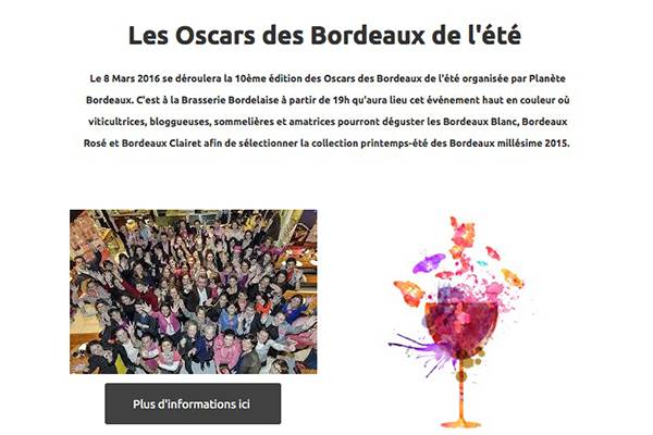 Les Oscars des Bordeaux de l’été