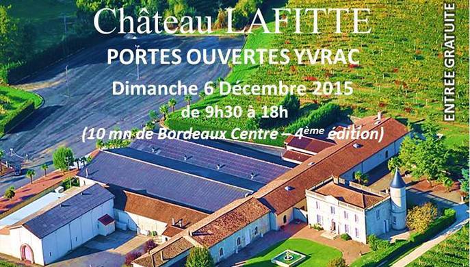 Portes Ouvertes au Château Lafitte le 6 décembre