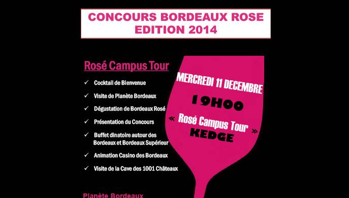 Soirée Rosé Campus Tour
