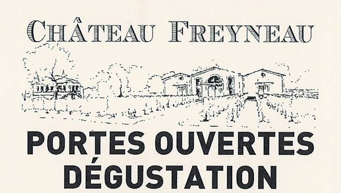 Portes ouvertes au Château Freyneau les 7 & 8 novembre