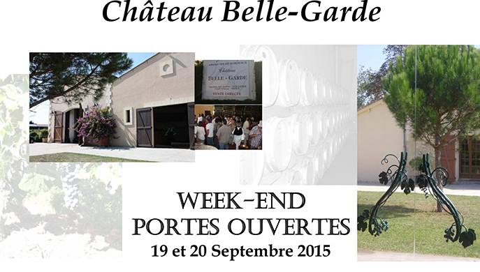 Portes ouvertes au Château Belle-Garde, les 19 & 20 septembre
